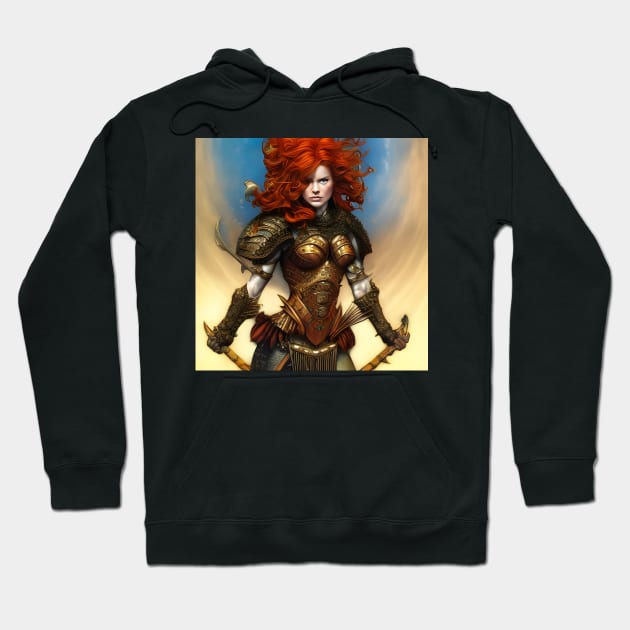 Warrior Queen Hoodie by TheWombatsDen